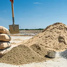 Ile piasku i żwiru na worek cementu? Proporcje dla betonu